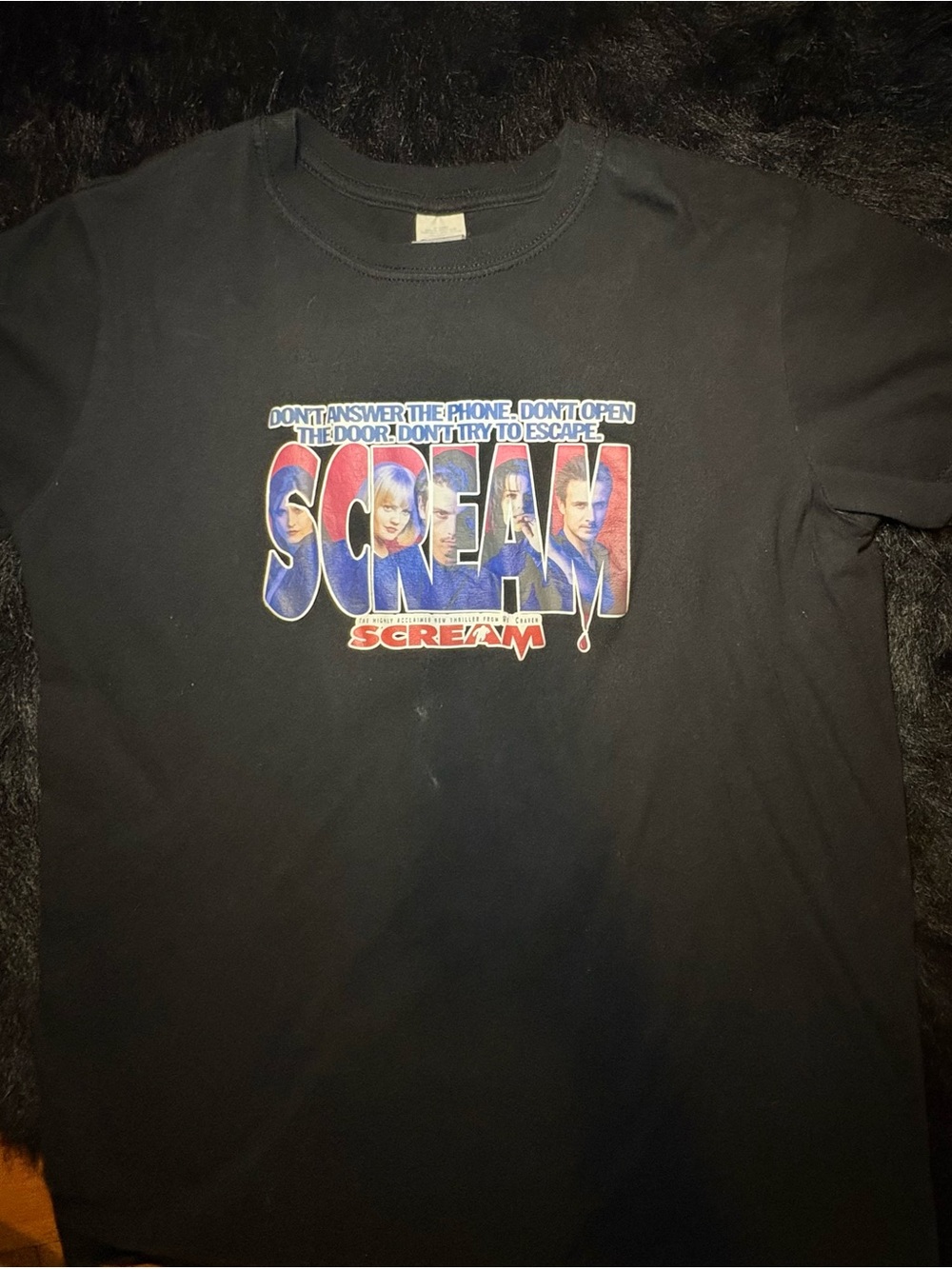 Black SCREAM Graphic Tee